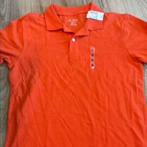 The Children's Place Bright Orange Polo Shirt